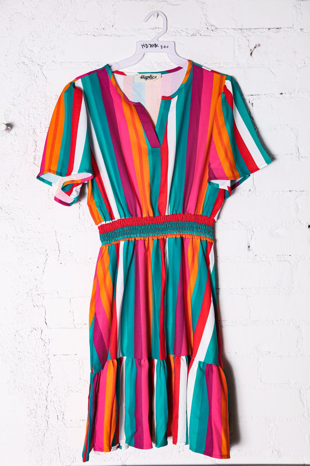 wide stripes dress main image 0