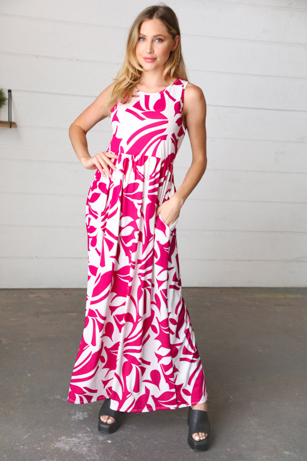 slim fit dress slacks Teal & Maroon Flat Floral Fit and Flare Sleeveless Maxi Dress – Fabulous  Knits