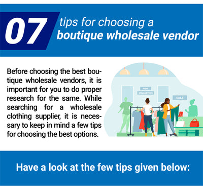 7 Tips For Choosing A Boutique Wholesale Vendor