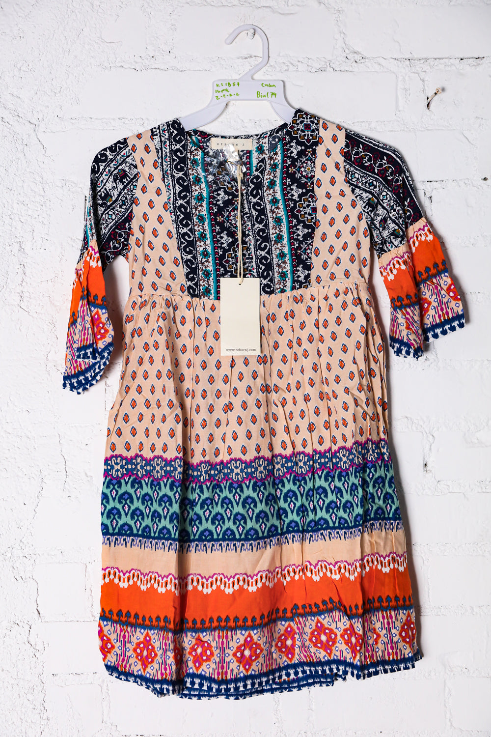 Kids Boho Print Dress