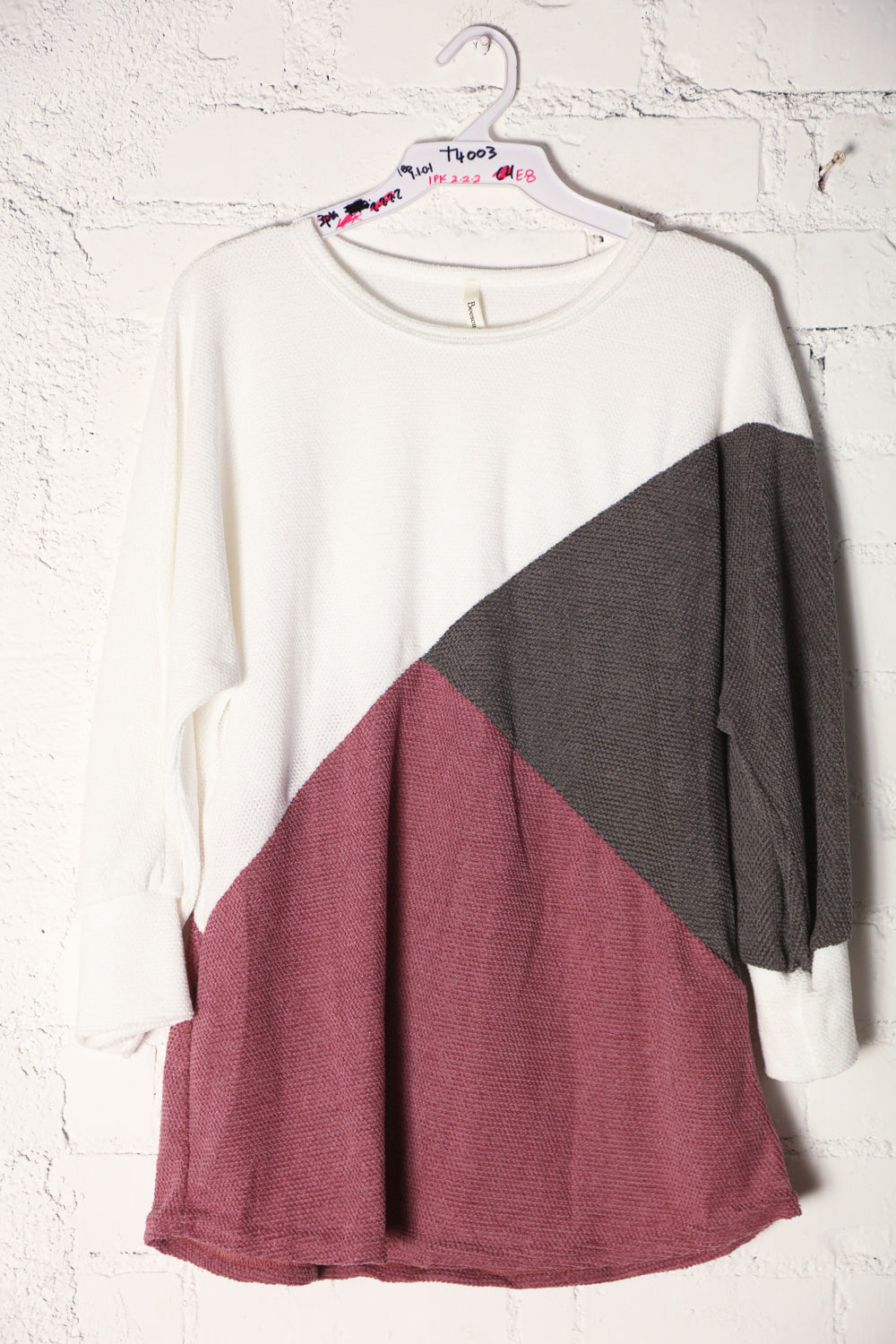 Thermal Color Block Top