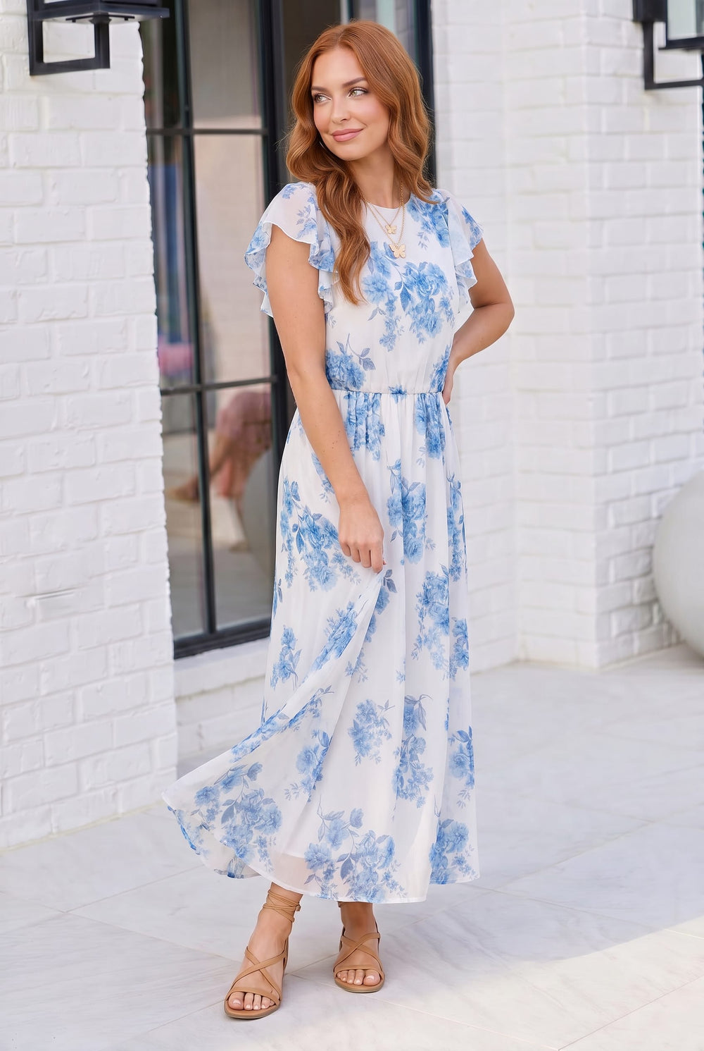 a line tea length dress A-Line Satin Tea Length Little White Dress COCOMELODY CW3379, 20 Days / Ivory / US6-UK8-EUR36 main image 1
