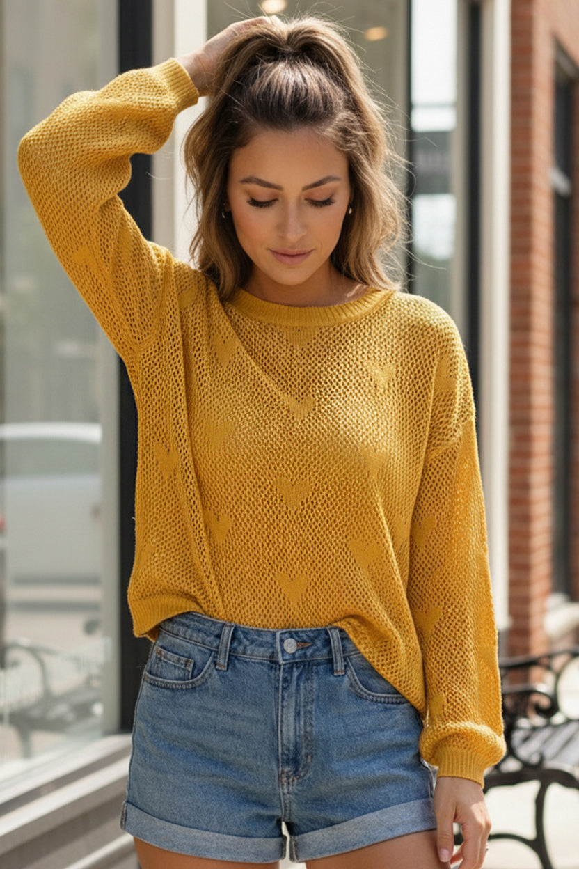Heart of Gold Lightweight Knit (Open Pack)