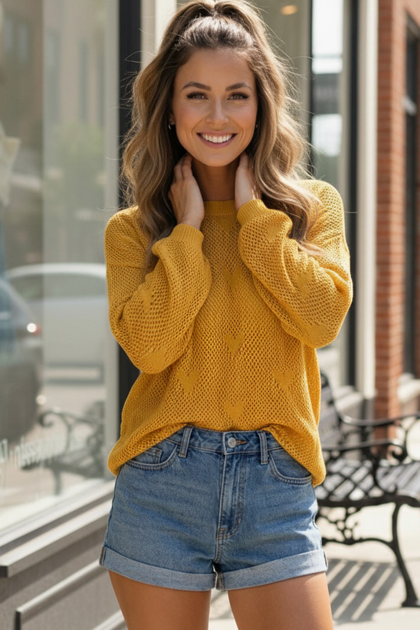 Heart of Gold Lightweight Knit (Open Pack)
