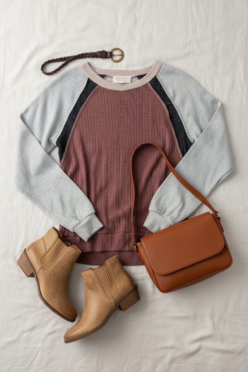 Ribbed Solid Dress