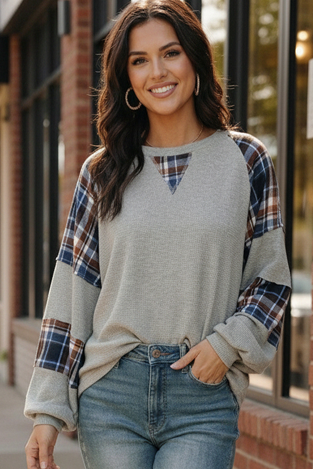 Plaid & Chill Thermal Knit (Open Pack)