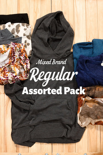 6 Piece REGULAR "Mixed Brands" Fall Assorted Pack